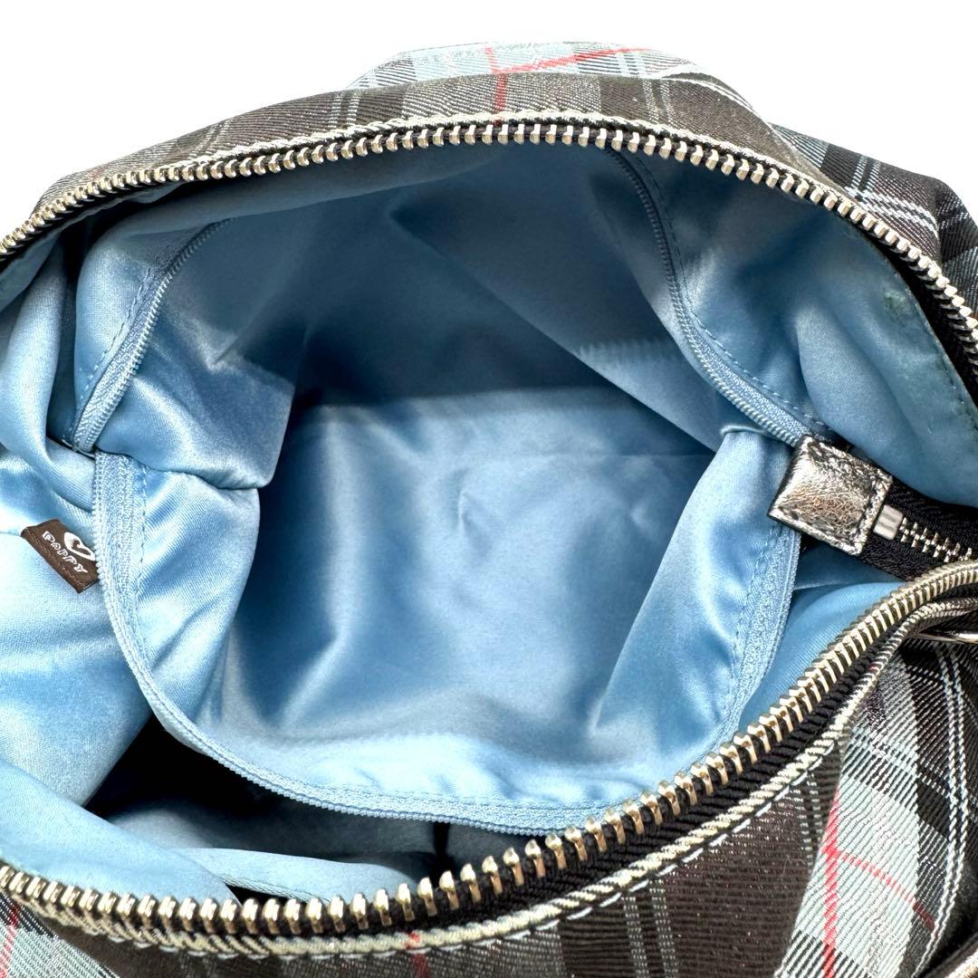 希少 Coach shoulder bag 2way check pattern