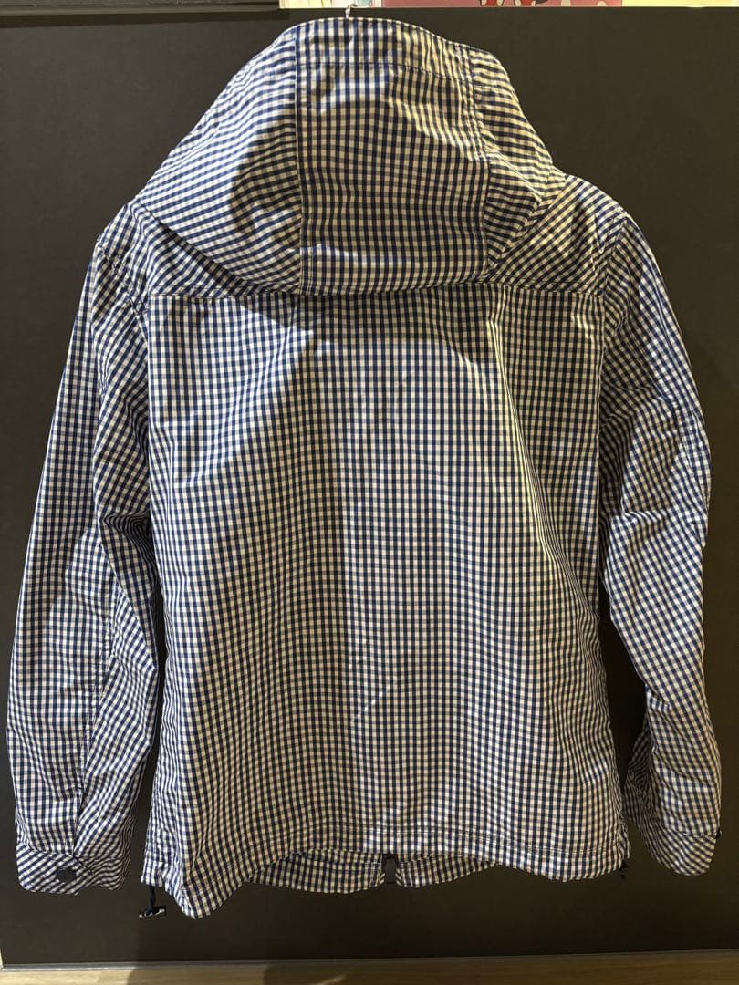 バーバリーブラックレーベル　 ギンガムチェック フード付きジャケット