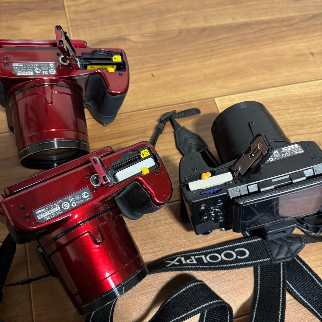 ジャンクNikon COOLPIX P500 P510 P520デジタルカメラ