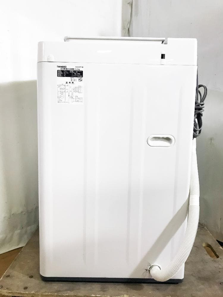 30日迄！TWINBIRD☆5.5kg☆洗濯機【KWM-EC55】