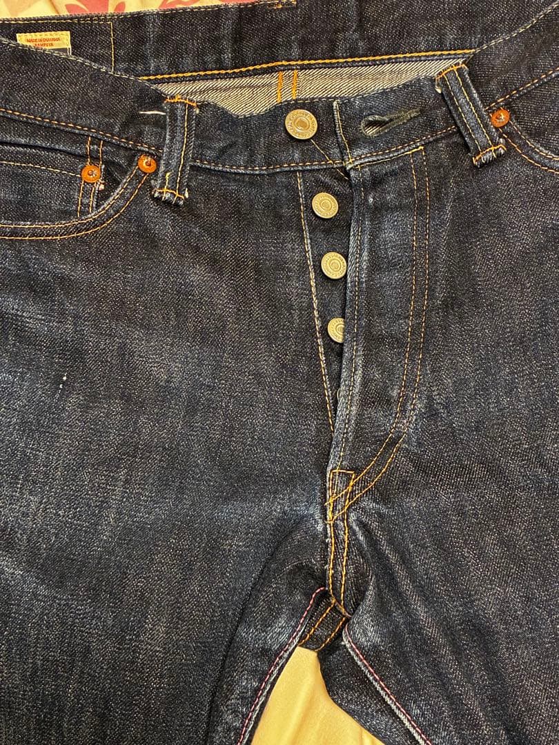 桃太郎ジーンズ 0205SP 出陣デニム 濃紺 31 ボタンフライ