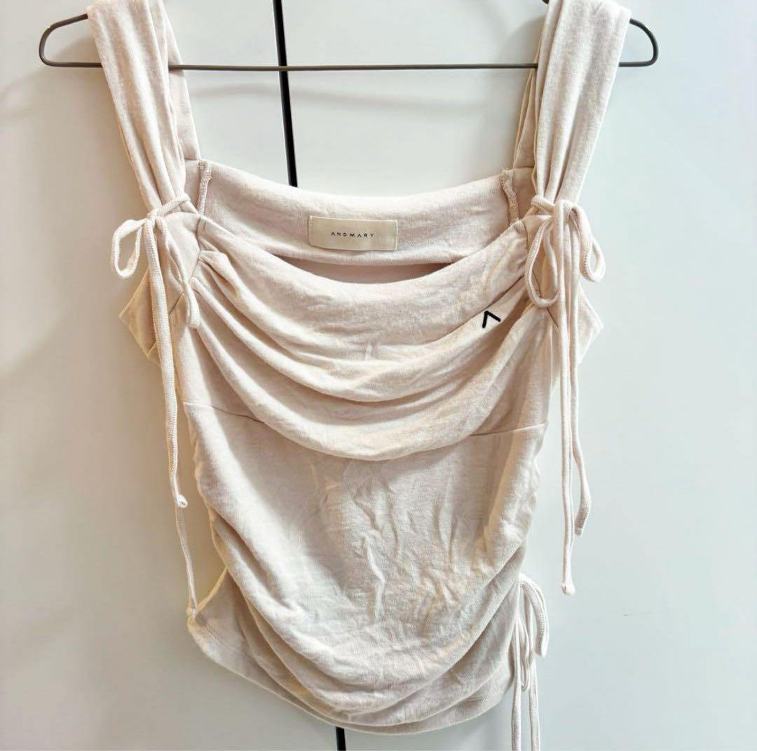 トップス andmary Lotta baby ribbon tops