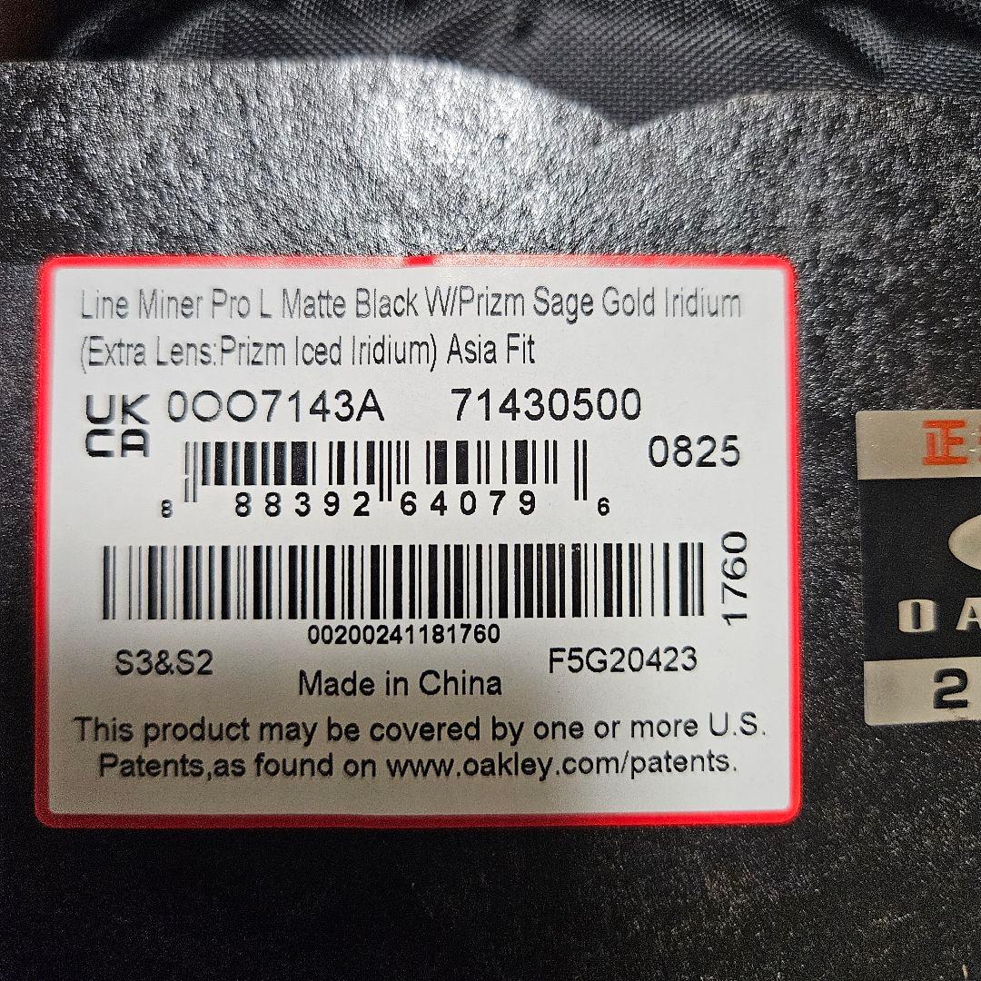 スキー・スノーボードアクセサリー 25-26 OAKLEY LINE MINER PRO L
