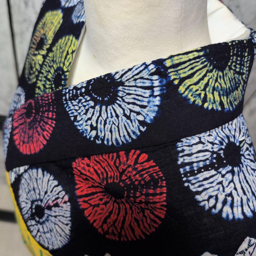 IaIachan様ご購入品高級有松絞り浴衣　花火柄 背当て、居敷き当て付き