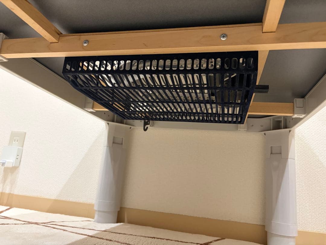 こたつテーブル（脚折りたたみ）とこたつ布団セット