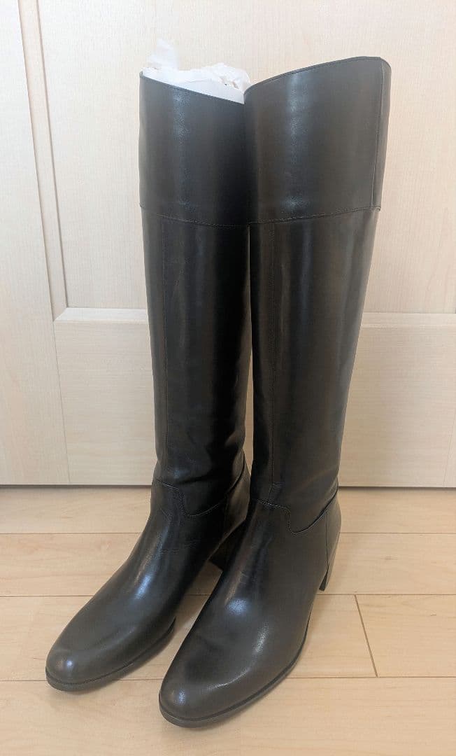 オデットエオディール　SLバックファスナー ロングブーツ50
