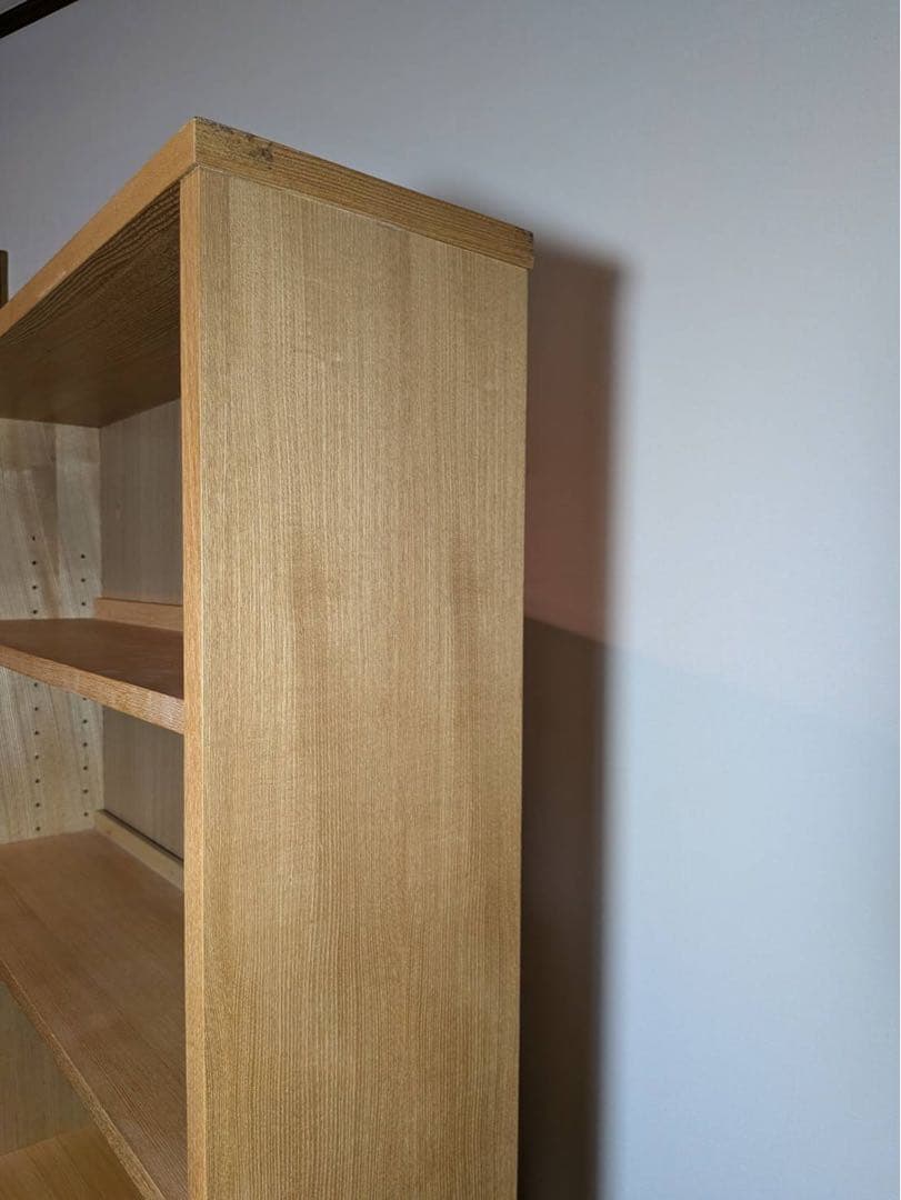 ■送料込■無印良品 MUJI 木製シェルフミドルタイプ 本棚廃盤