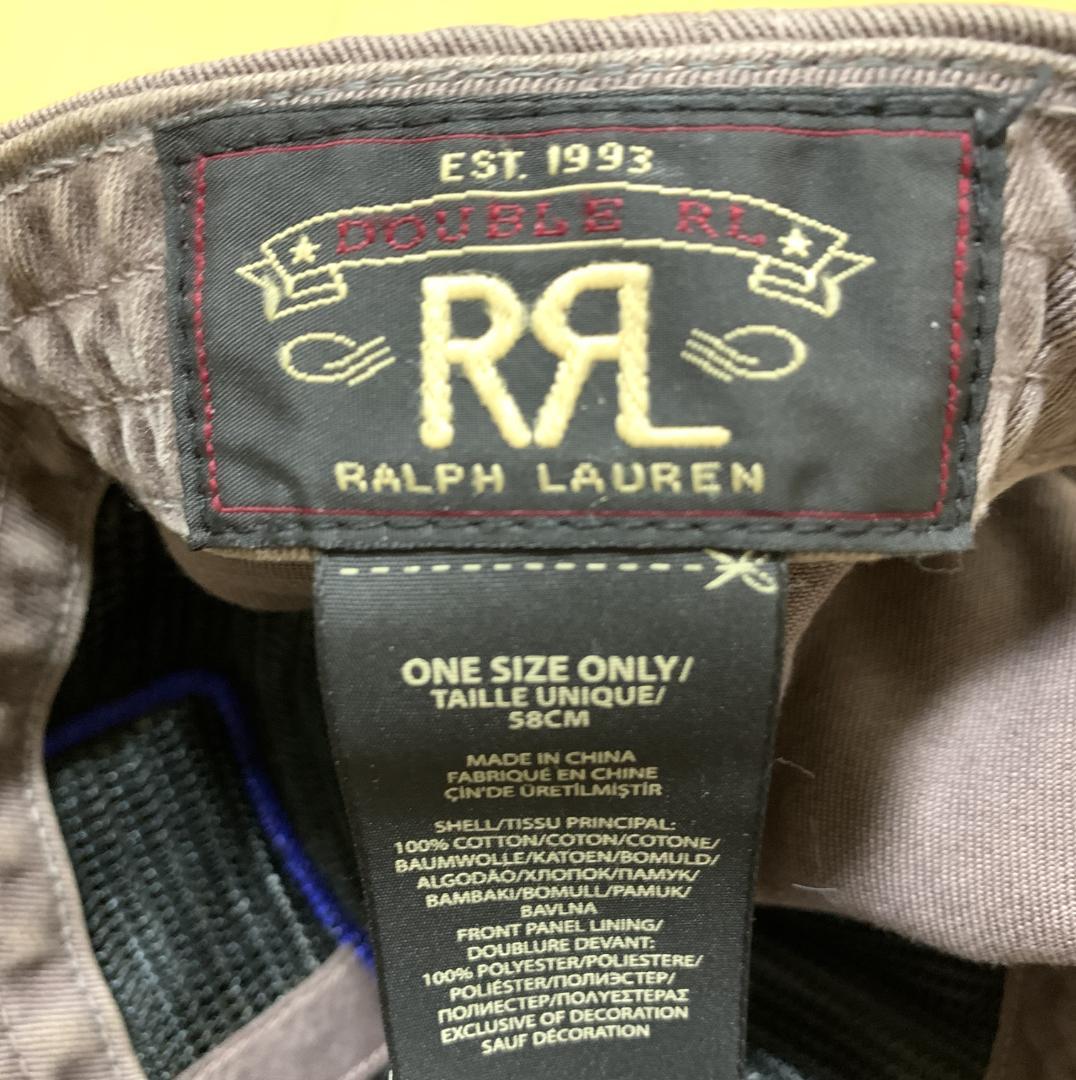 RRL ダブルアールエル SUPPLY CO. パッチ キャップ フリー