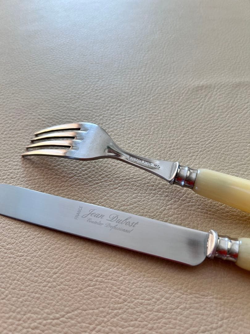 Jean Dubost デザートナイフ&フォーク6組セット