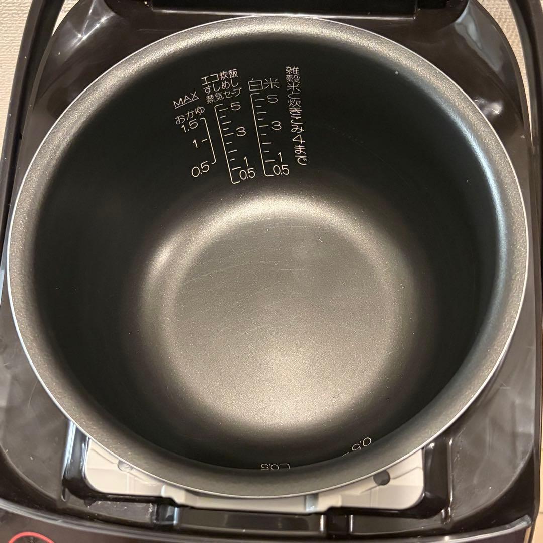 【美品】象印 圧力IH炊飯ジャー 極め炊き 5.5合炊きプレミアムブラウン