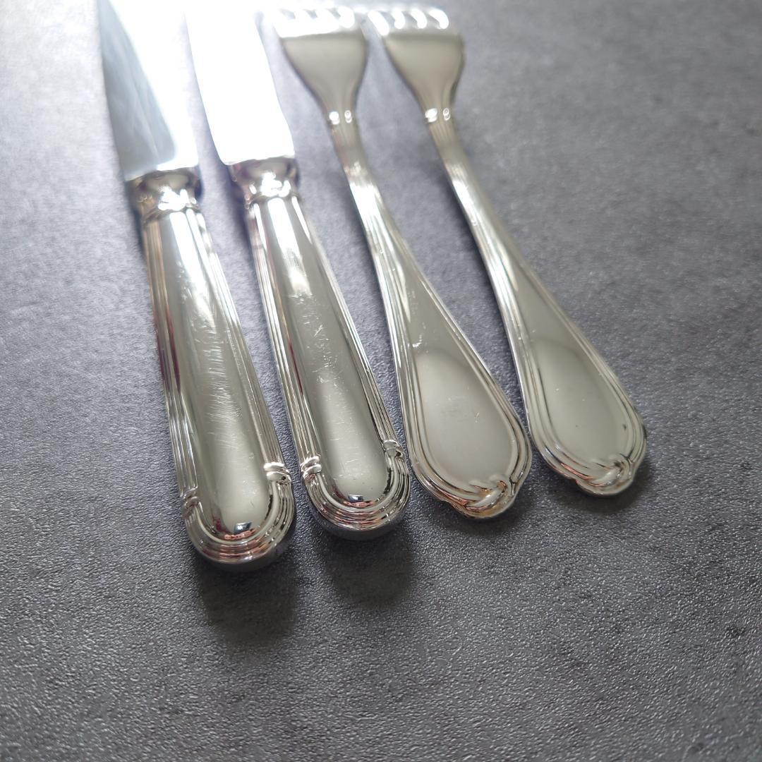 希少 美品 クリストフル オセアナ デザート ナイフ フォーク 4点