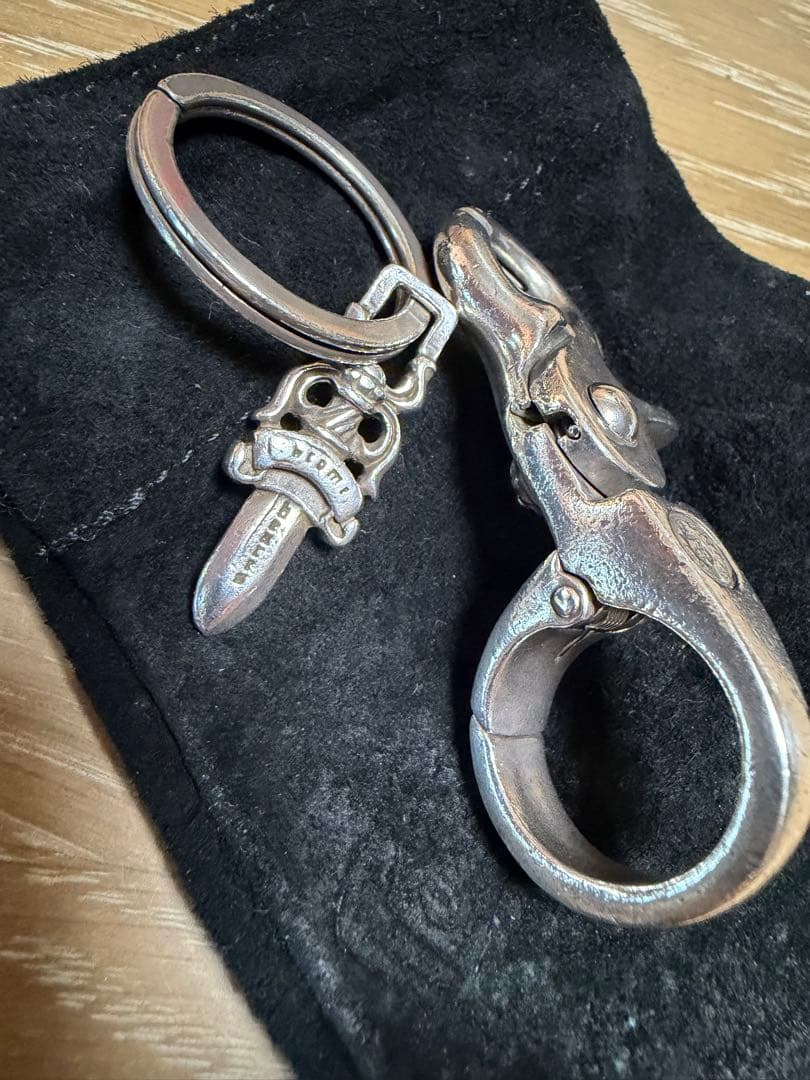 クロムハーツ（Chrome Hearts） クイッククリップ ダガーキーリング付