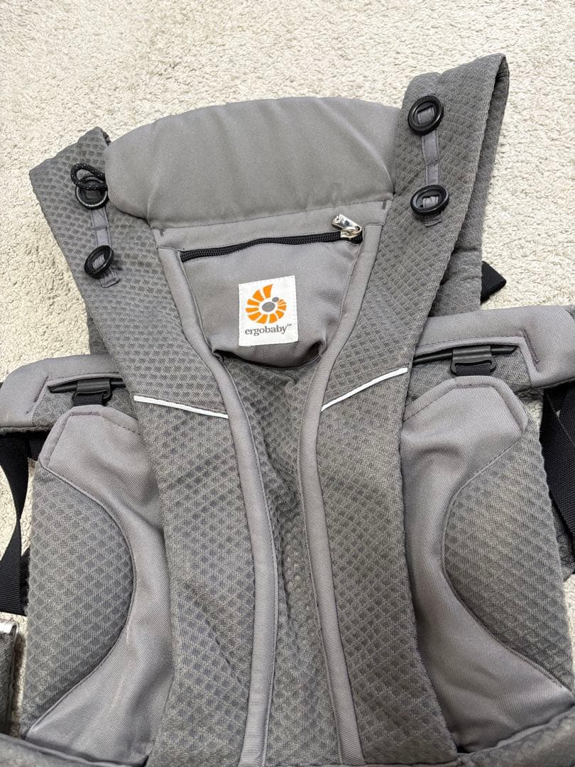 エルゴベビー オムニブリーズ グラファイトグレー