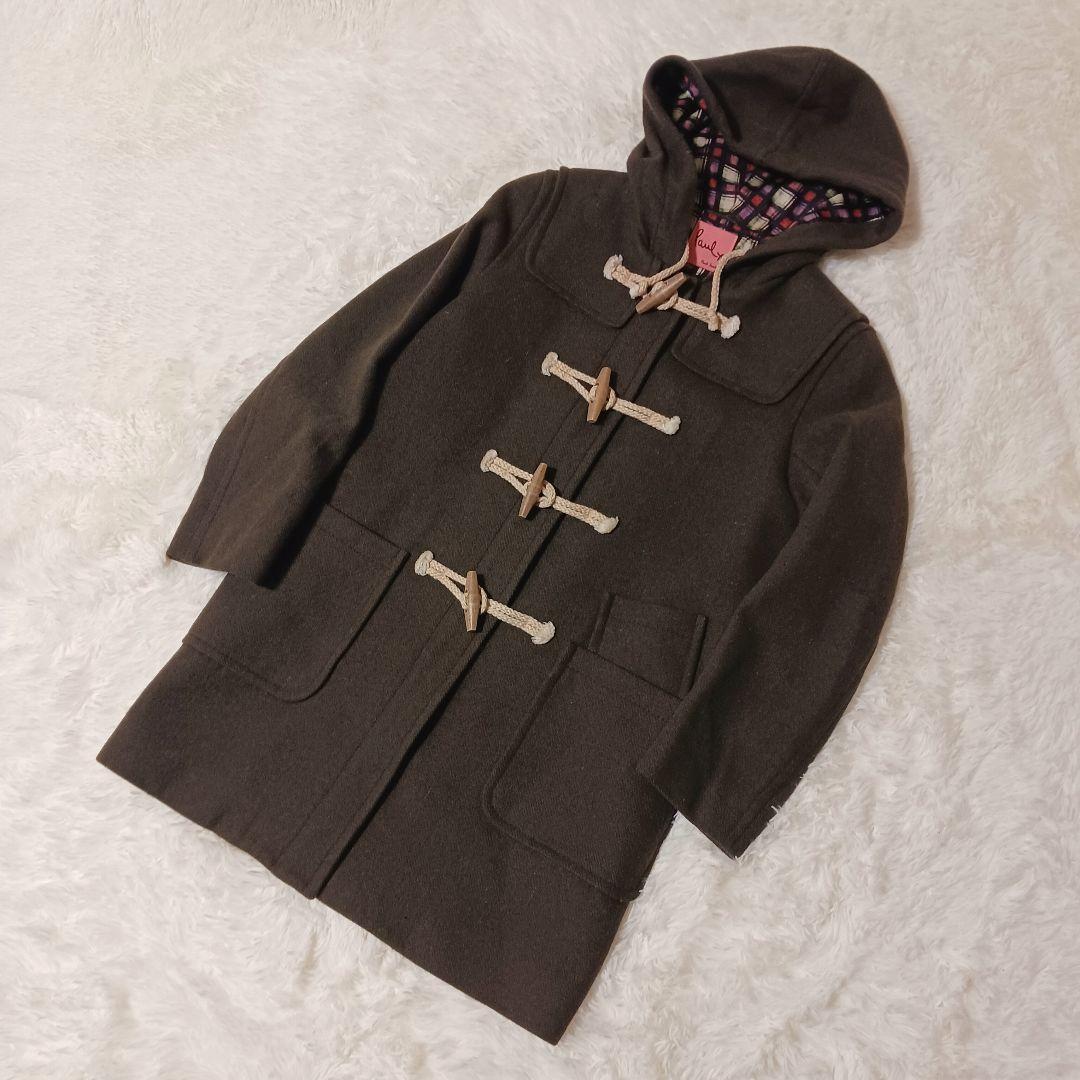 極美品★Paul Smith ダッフルコート ブラウン