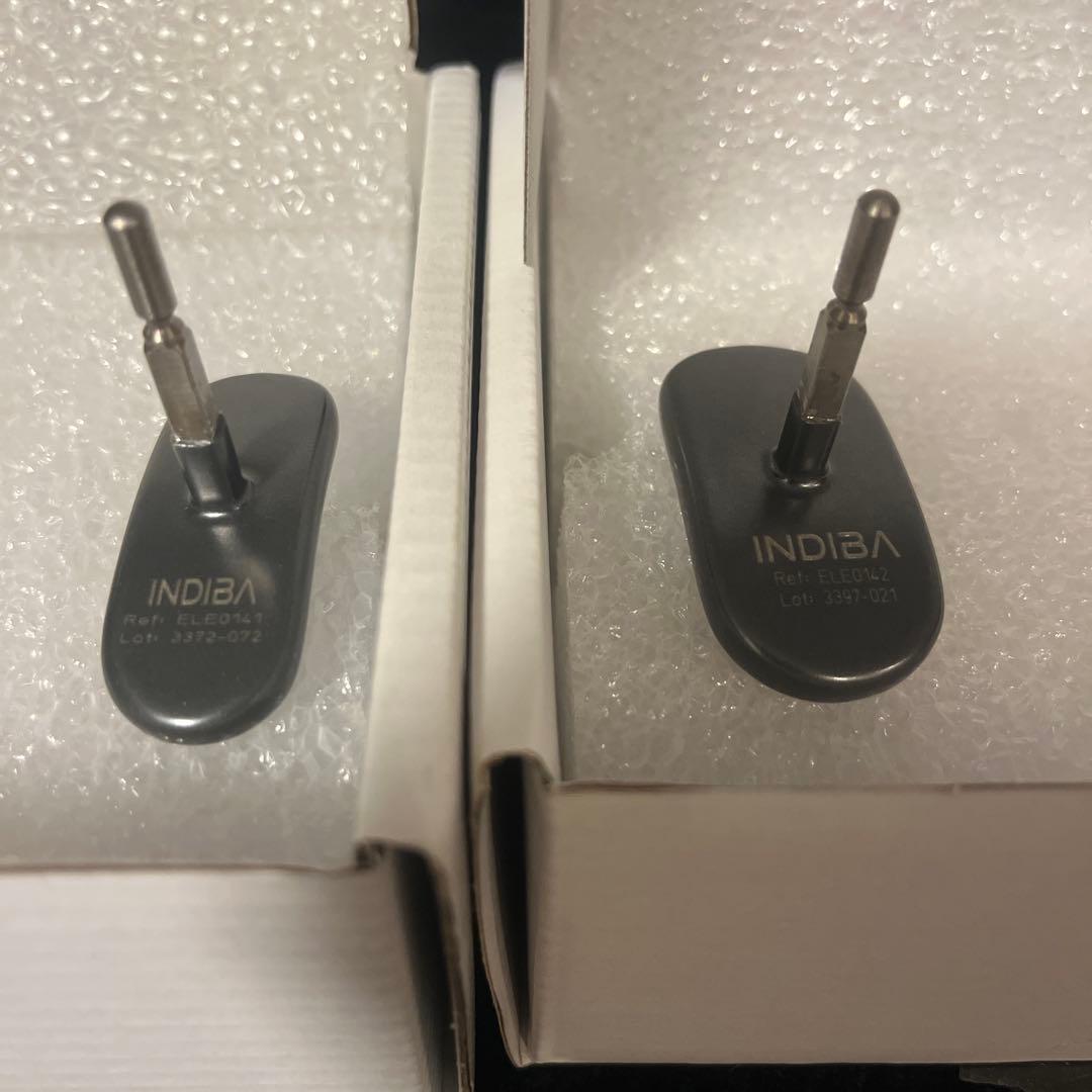 インディバ 頭皮用四角軸タイプ2種類セット