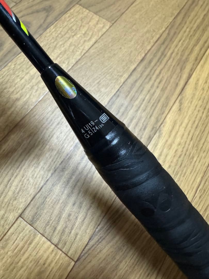 YONEX バドミントンラケット ナノレイ800 4U/G5 レッド