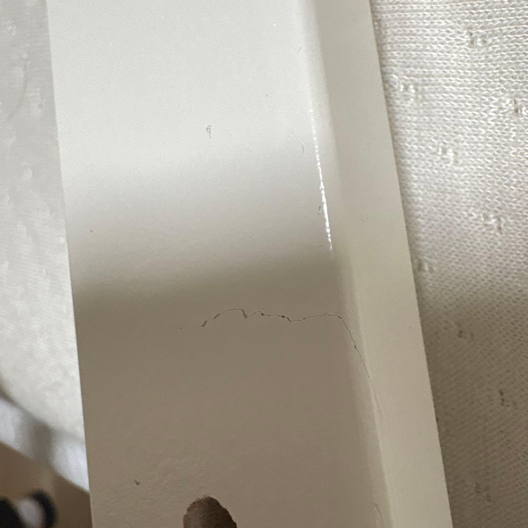 【送料込】ファルスカ　ベビーベッド　ベットサイドベッド　ホワイト限定色