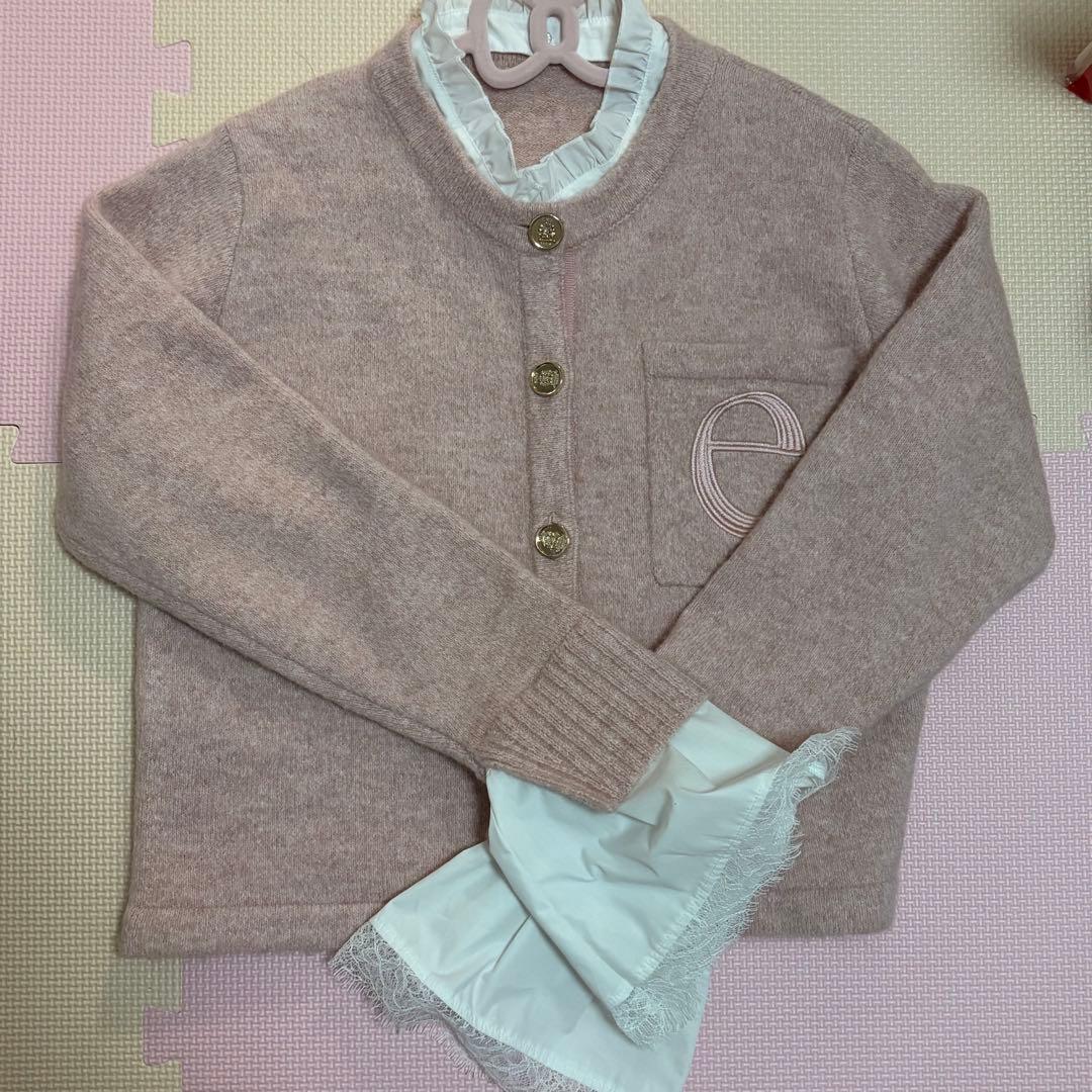 エイミーイストワール モヘアカーディガン