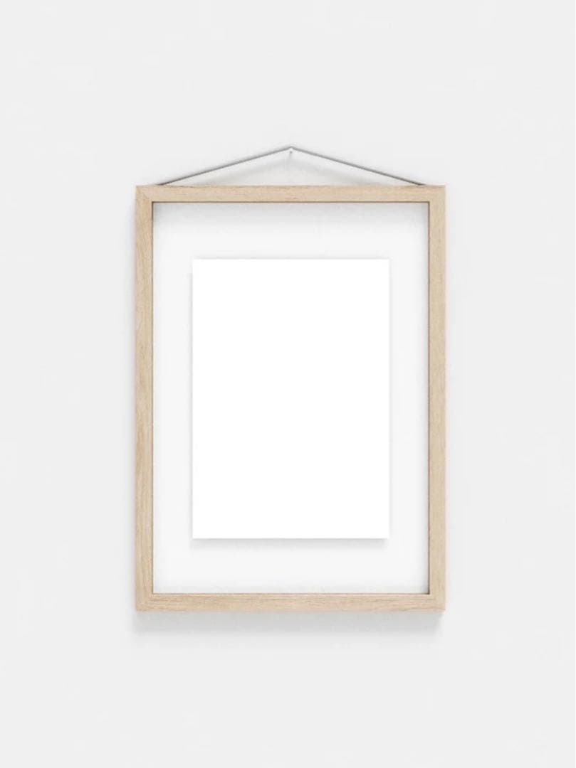 新品　MOEBE ムーべ　フレーム　A4サイズ　アッシュ