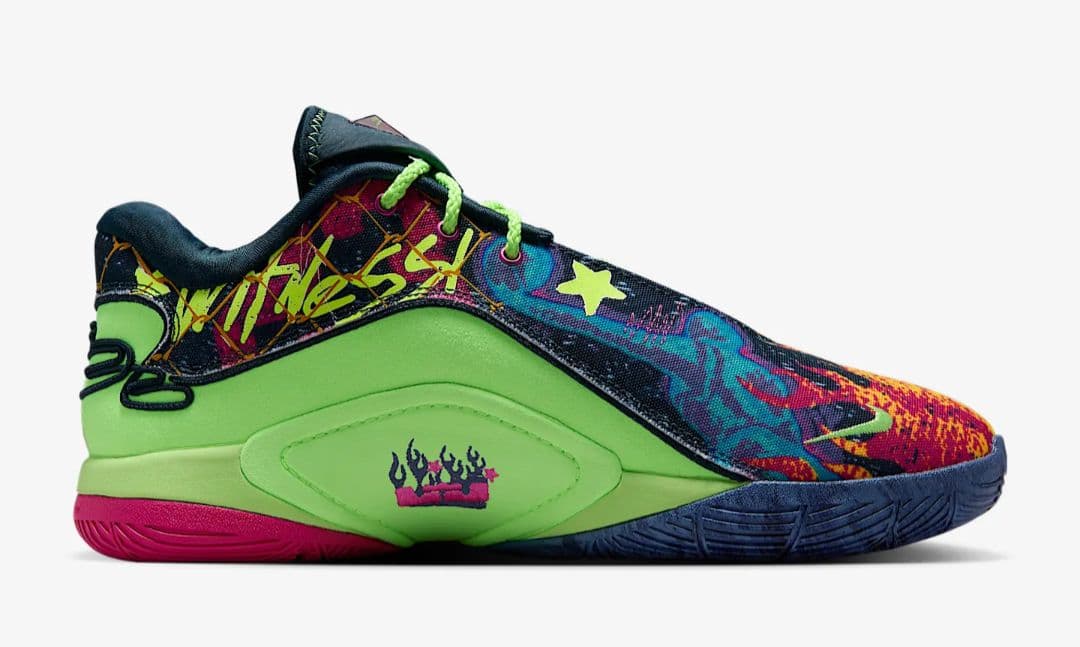 NIKEレブロン22 EP バスケシューズ ネオンカラー新品未使用箱付き26cm