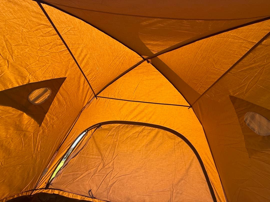 【美品】VISIONPEAKS TCルーテント ベージュ 3人用