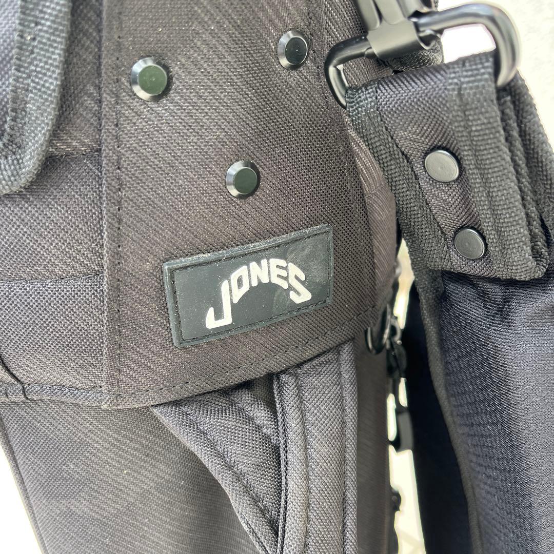 JONES ブラック キャディバッグ8インチ