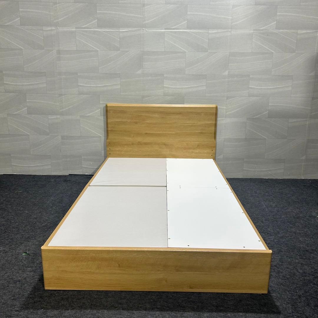 ニトリ ベッドフレーム セミダブル 収納付き メリッサ3 シンプル d3995