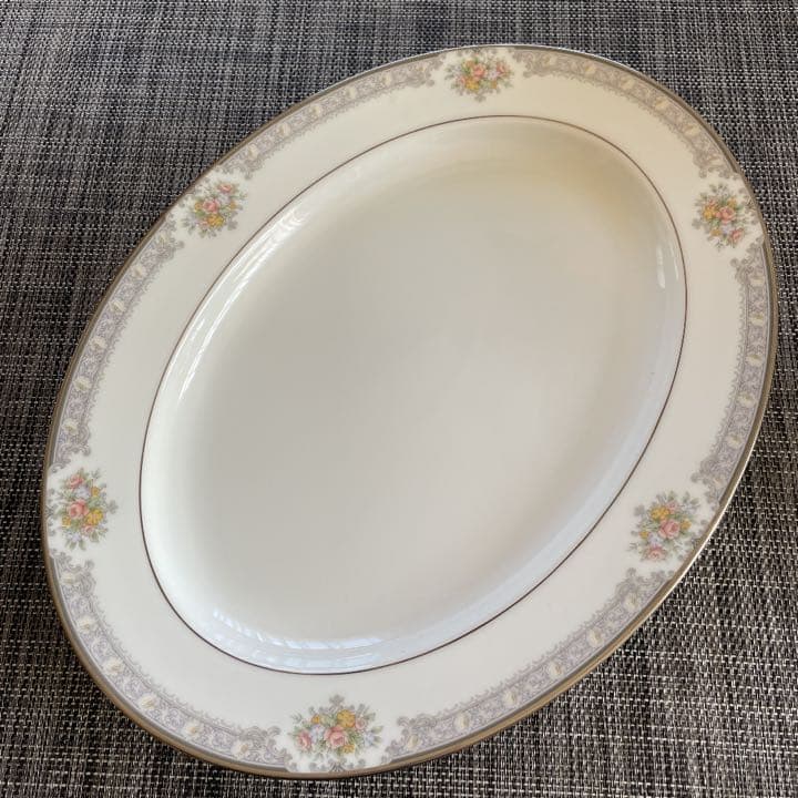 オールドノリタケ オーバル皿　中皿セット
