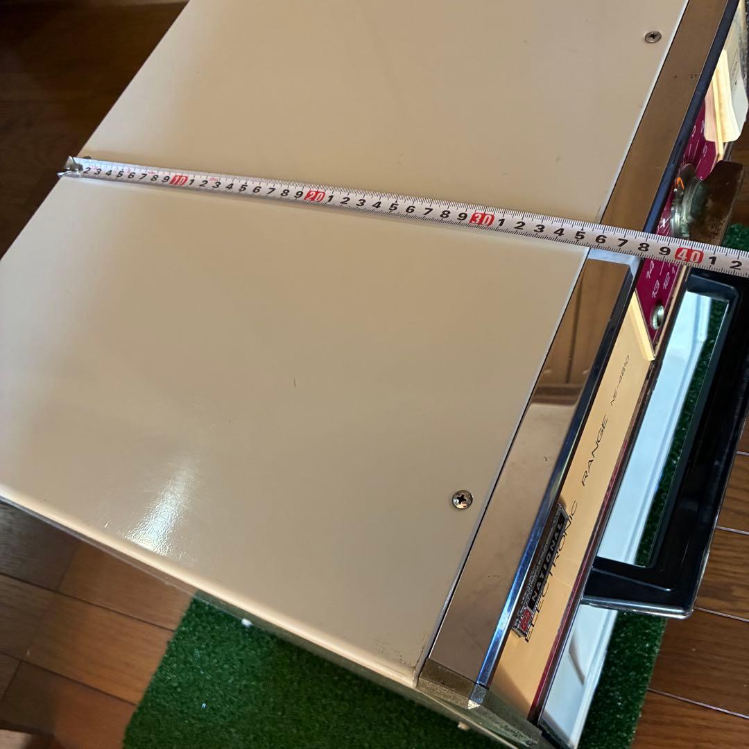 希少　★動作品★ 昭和レトロ ナショナル 電子レンジ NE-4810 たのメル便