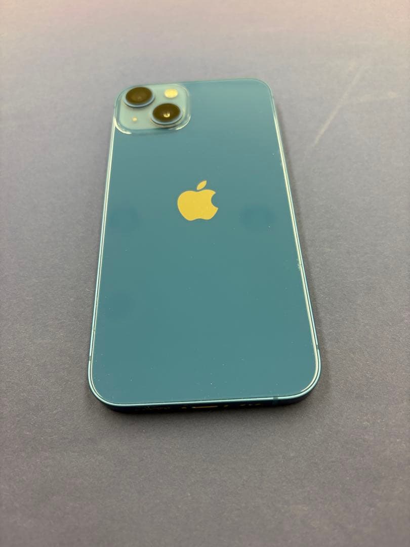 iPhone 13 128GB ブルー SIMフリー 箱有り 充電コード付き