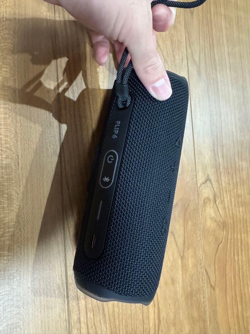美品 JBL FLIP 6 ポータブルBluetoothスピーカー ブラック