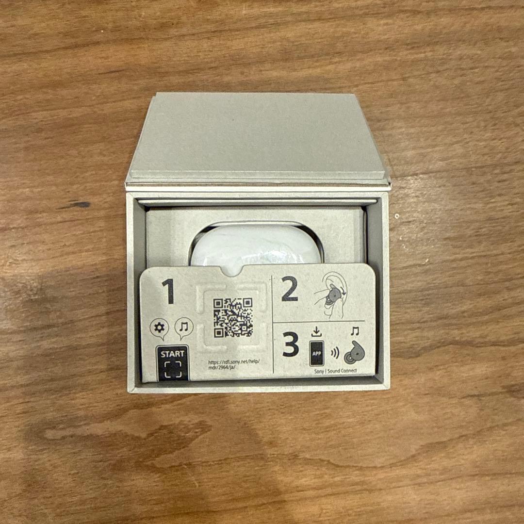 SONY ワイヤレスイヤホン LinkBuds白