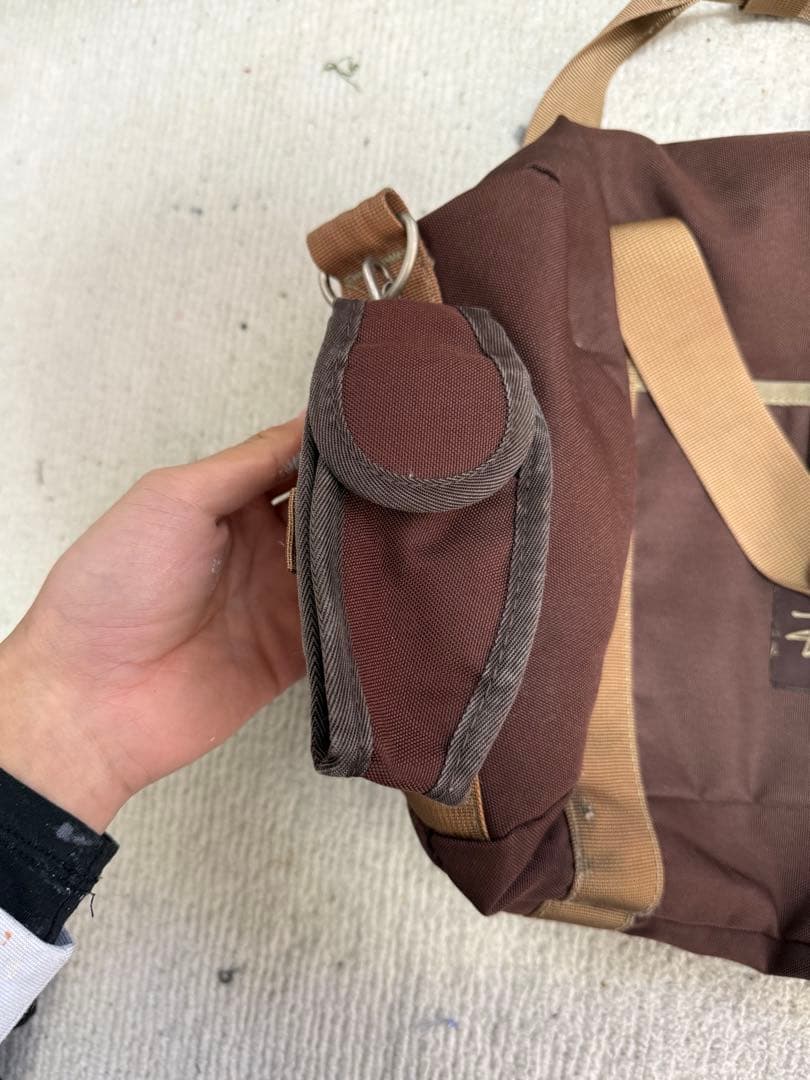 旅行かばん・小分けバッグ 90s 00s OLD STUSSY boston shoulder bag