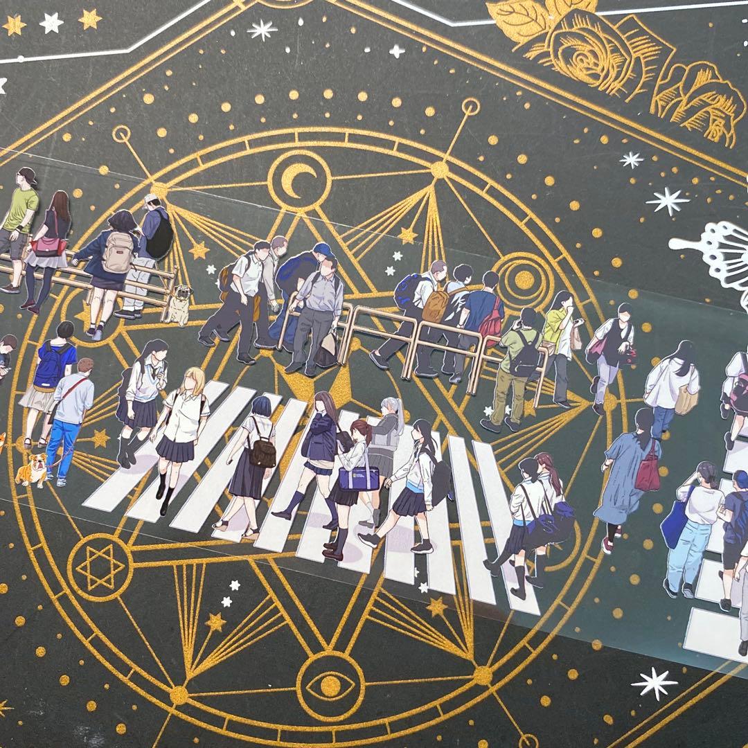 【9280】海外　マステ　中古巻　PETマスキングテープ　人物系