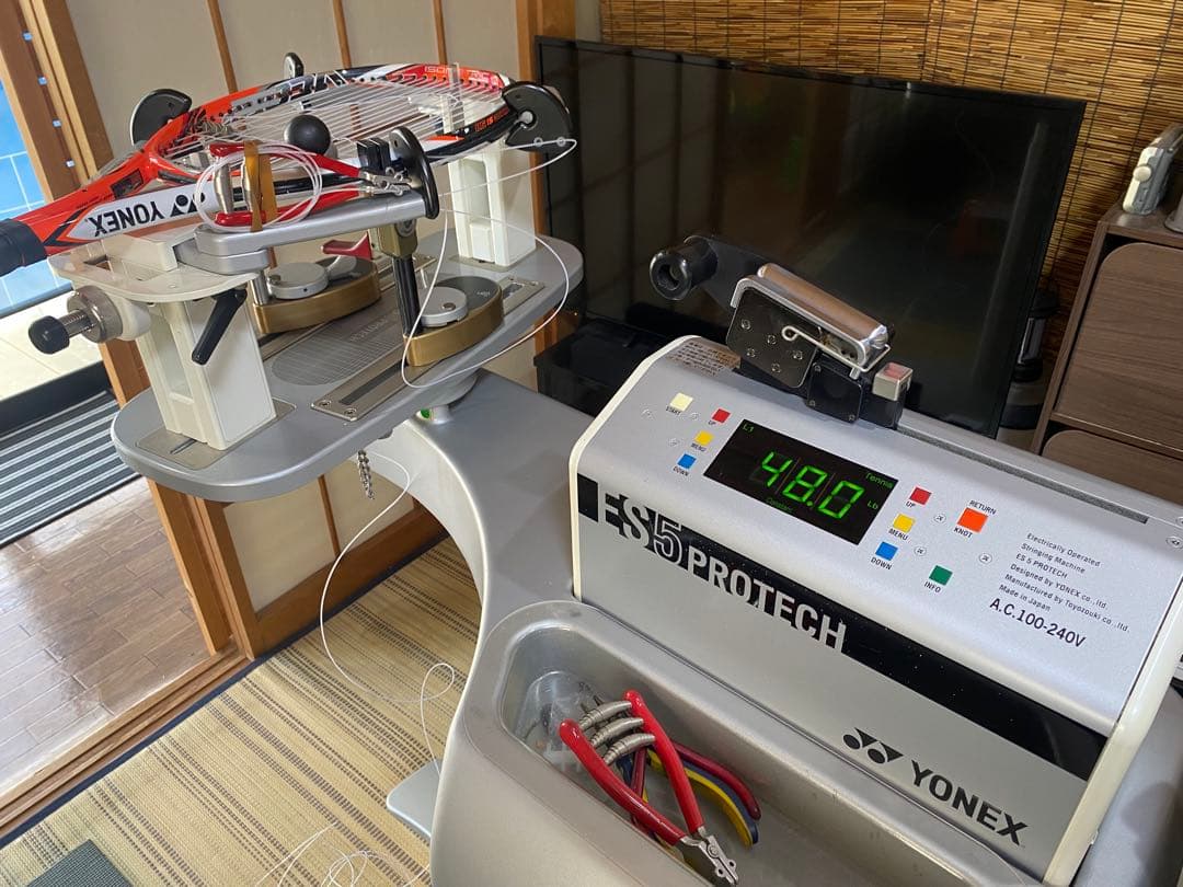 藤*哉様 ストリングマシン　ヨネックス ES5PROTECH （取説付き）