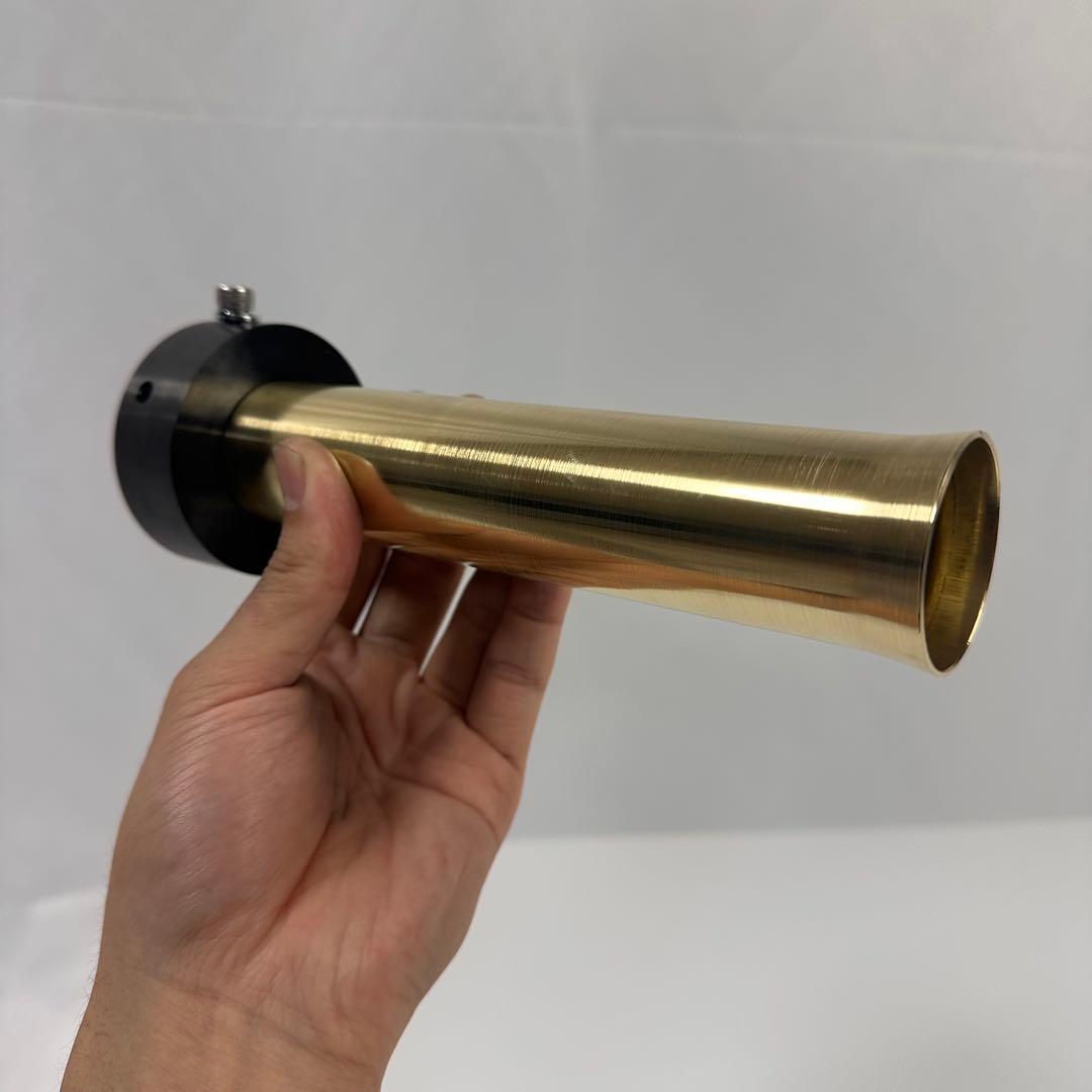 ショート菅　70φ インナーサイレンサー　インナーバッフル　真鍮製　激鳴き