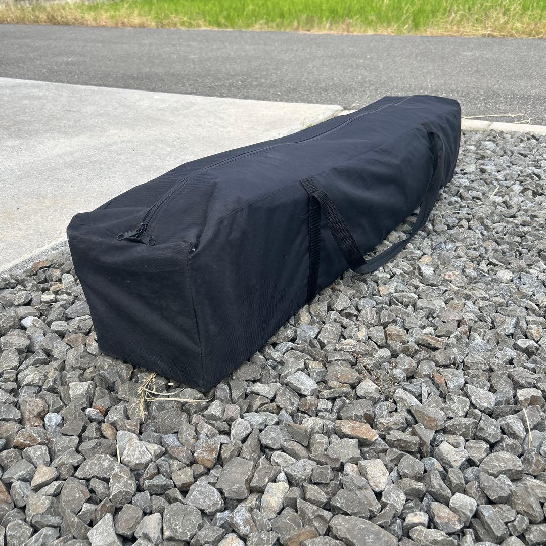 FIELDOOR タープ ワンタッチテント3mx3m グリーン　収納バッグ付