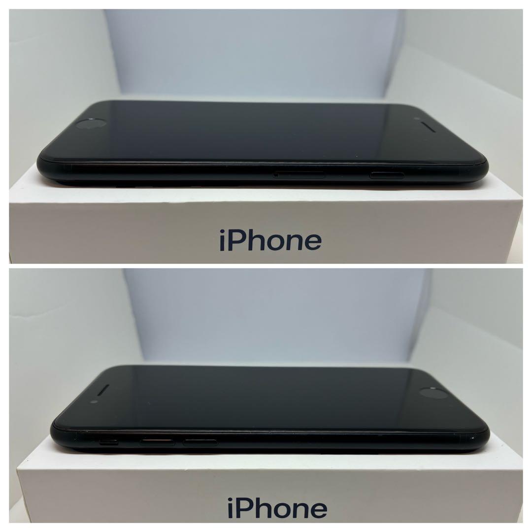 【超美品】iPhone SE3 64G ブラック　SIMフリー　新品バッテリー
