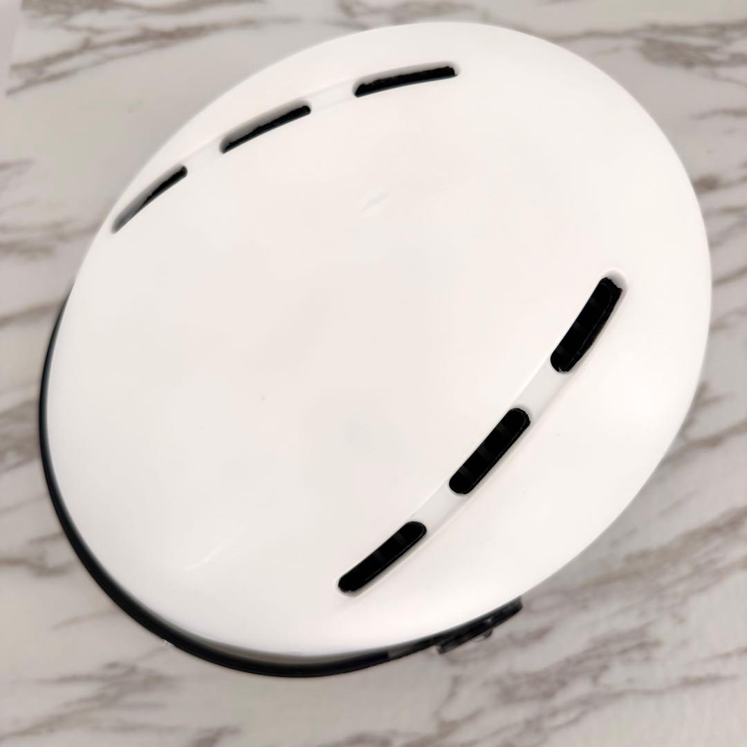 SWANS スキー ヘルメットH80 52-58cm ダイヤル調節 バイザー付き