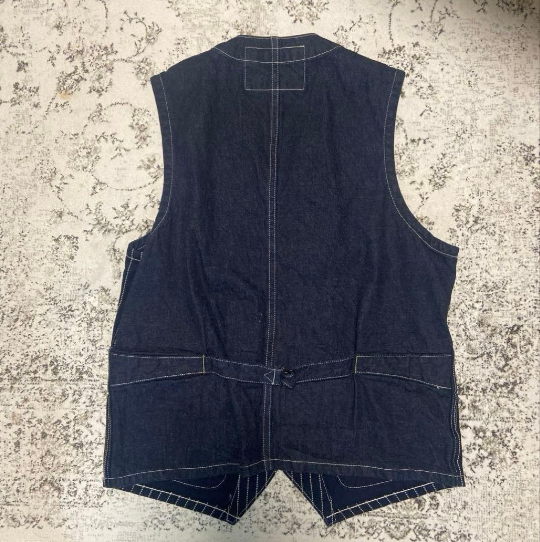 SUGAR CANE シュガーケーンウォバッシュワークベスト38