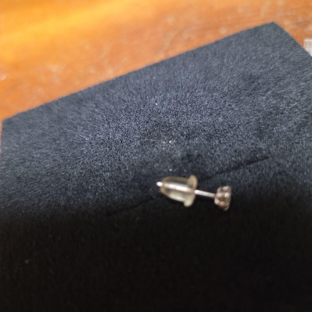 H&Cカットきれい☆ダイヤスタッド ピアス(片耳用) 0.１５カラットプラチナ