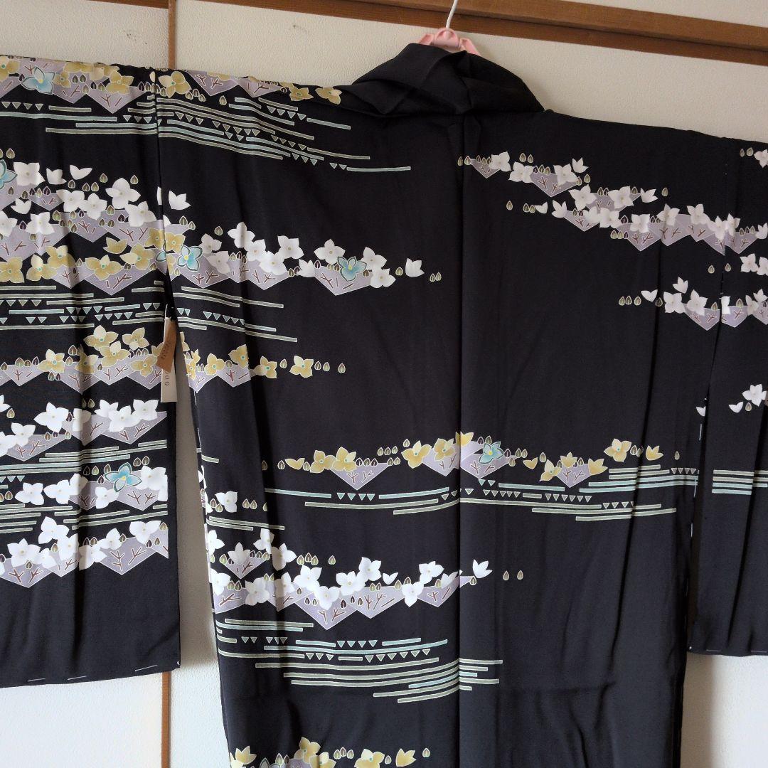 未仕立て　正絹手描き友禅訪問着