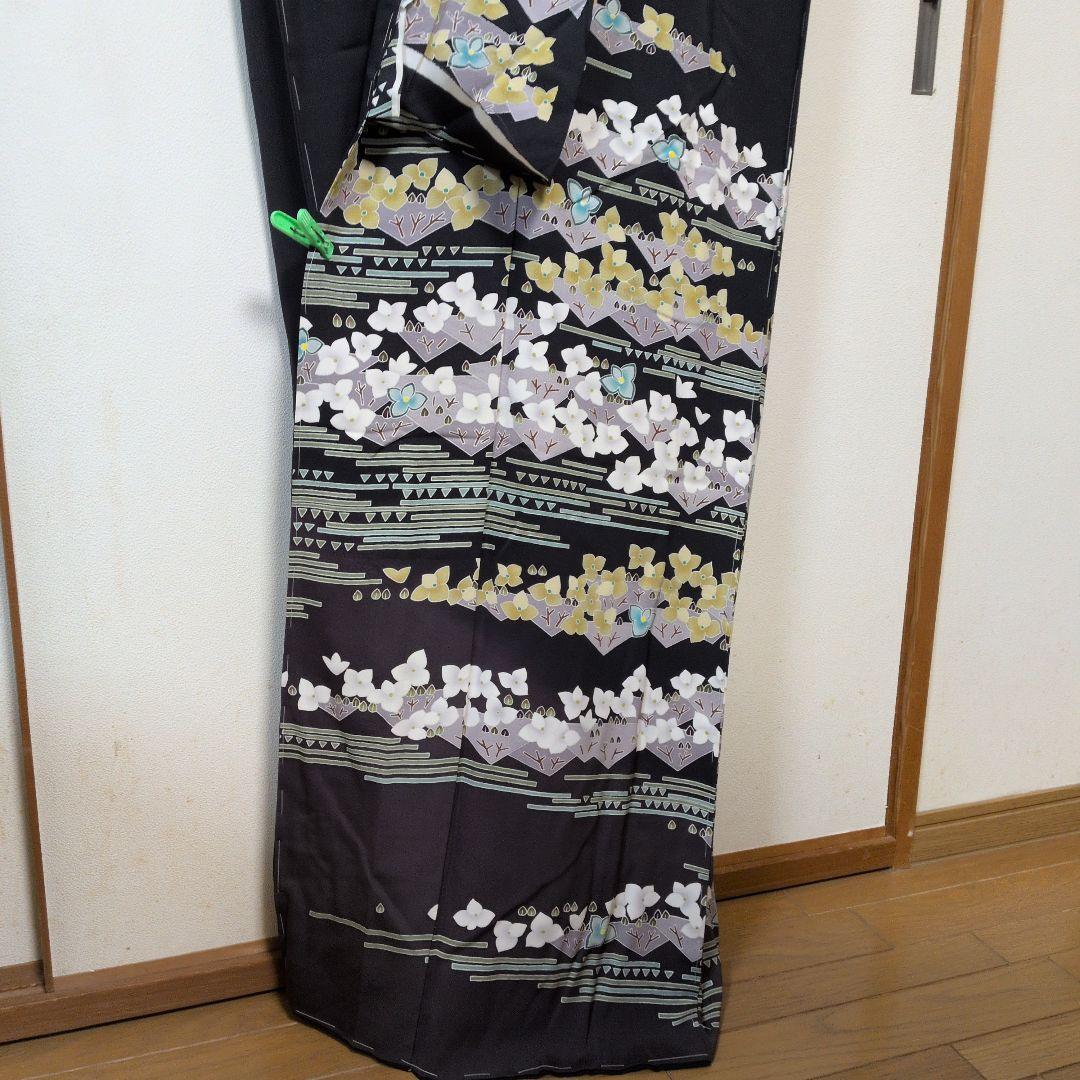 未仕立て　正絹手描き友禅訪問着