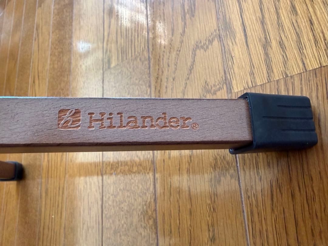 【美品】Hilanderロールトップテーブル 120cm ダークブラウン