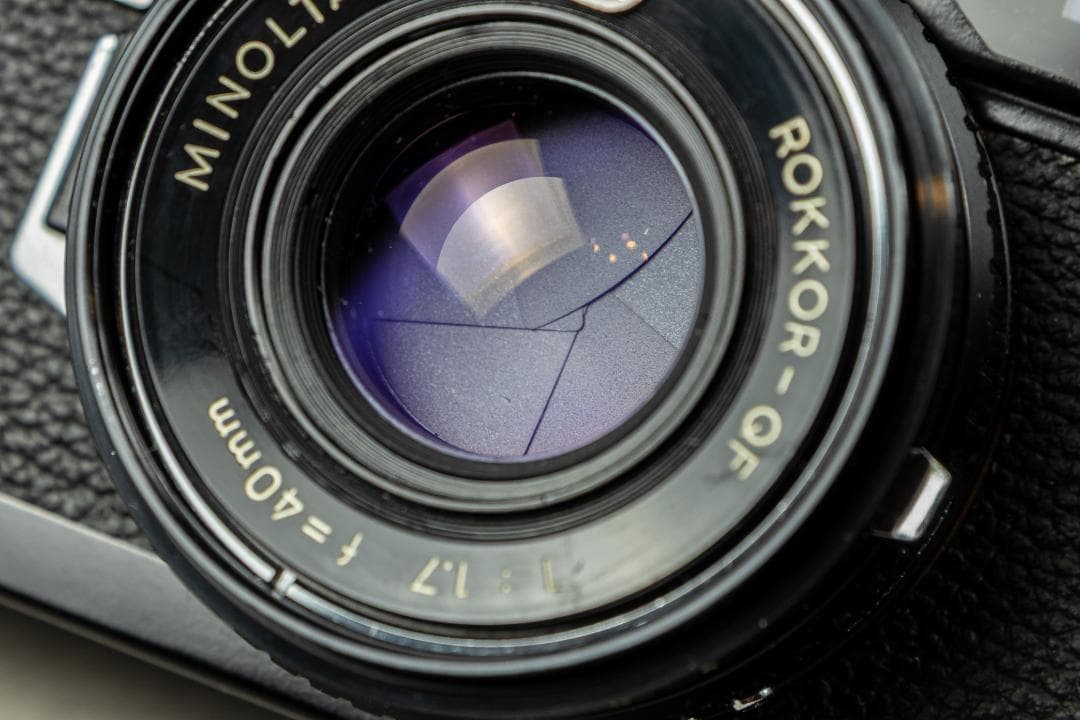 [#480] ミノルタ MINOLTA HI-MATIC E フィルムカメラ