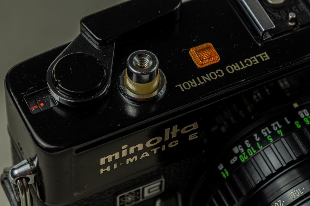 [#480] ミノルタ MINOLTA HI-MATIC E フィルムカメラ