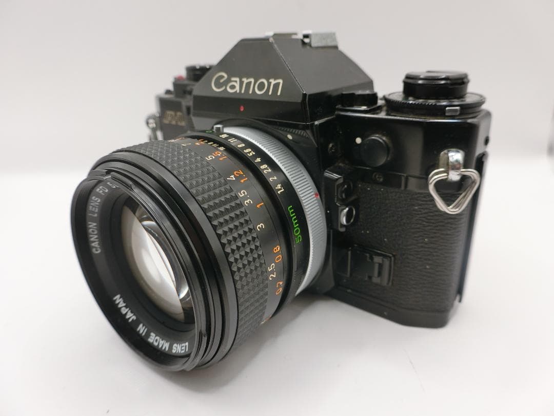 【完動品】キャノン CANON A-1 +標準レンズ501.4フィルム 一眼レフ