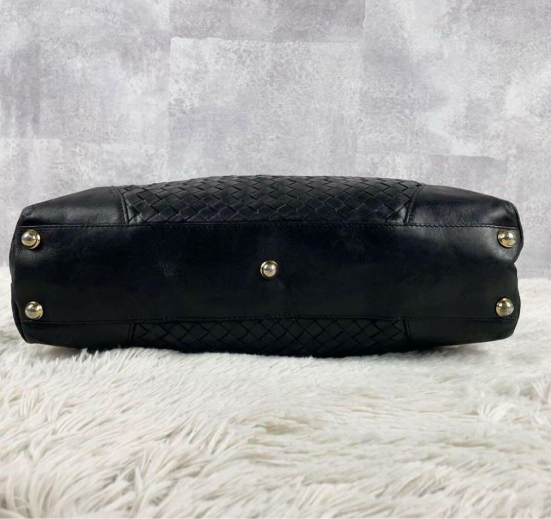 【美品】BOTTEGAVENETA イントレチャート 2way バッグ