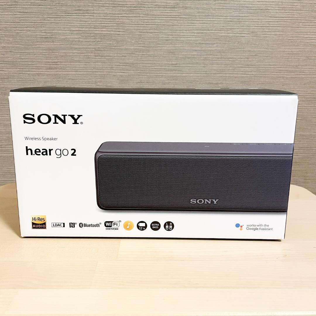 【美品】SONY h.ear go 2 ワイヤレススピーカー