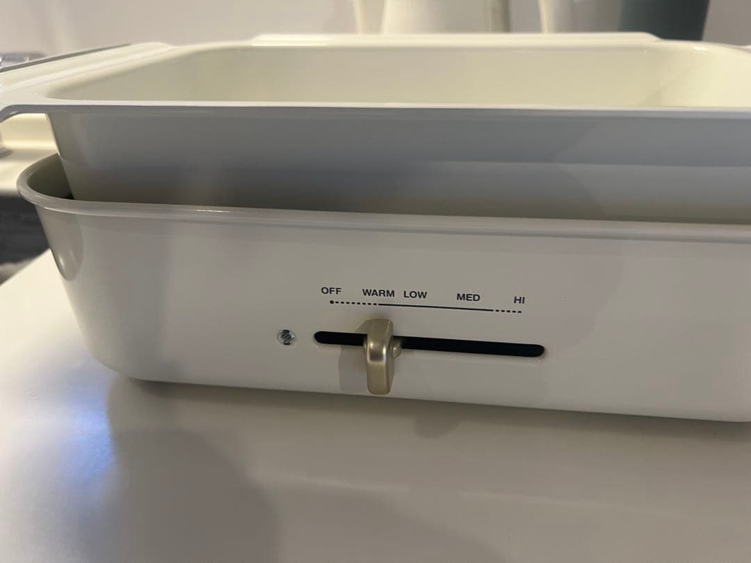 【新品未使用】BRUNO コンパクトホットプレート　ホワイト BOE021 3点